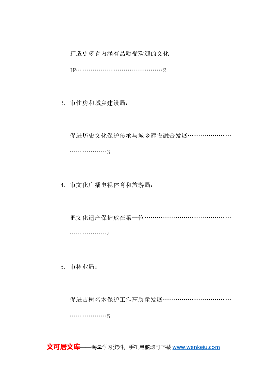 (5篇)在雅安市文化遗产保护传承座谈会上的发言材料汇编.doc,第2页预览