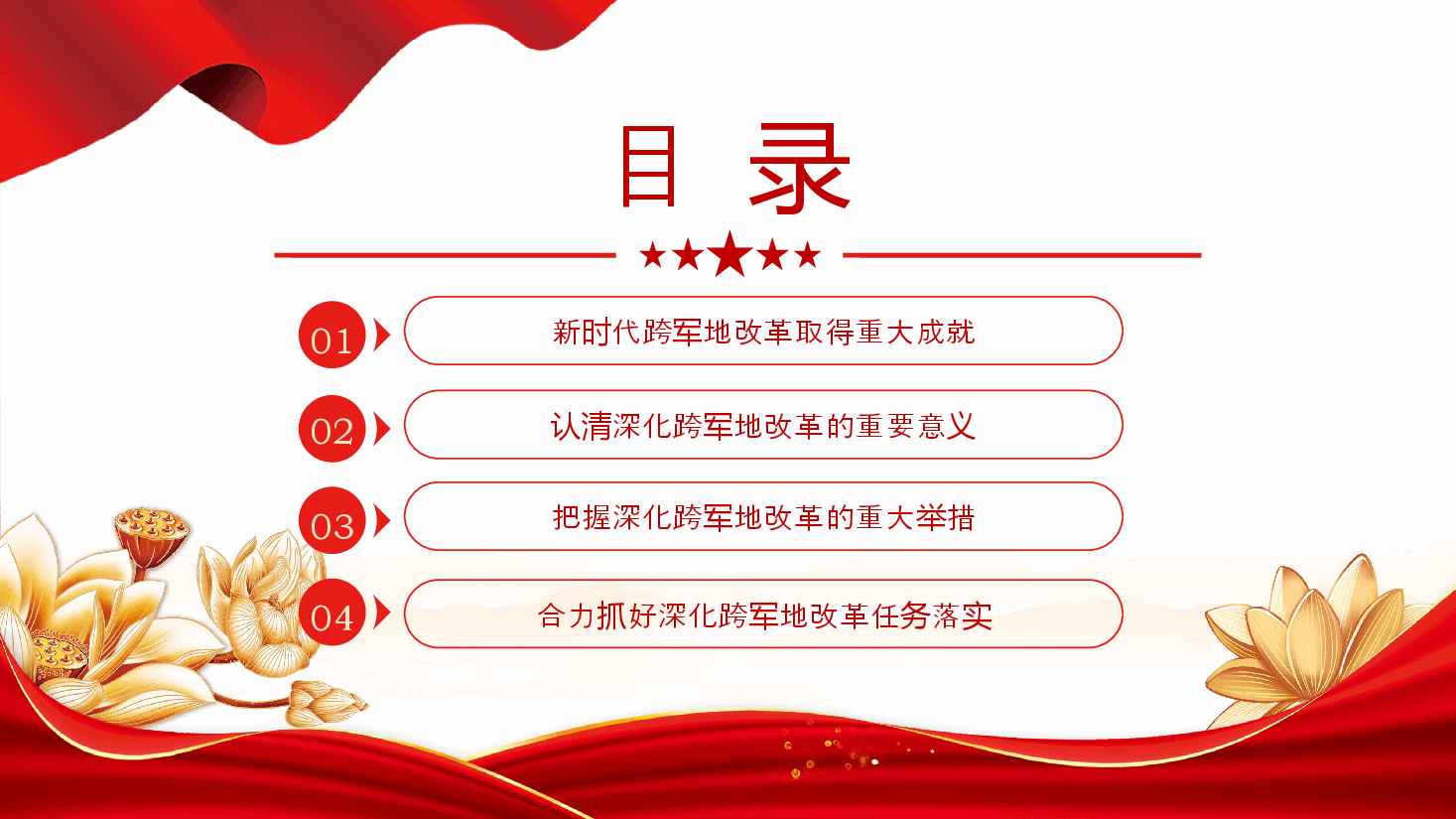 二十届三中全会要点解读PPT+讲稿:深化跨军地改革,加快国防和军队现代化.pptx,第3页预览