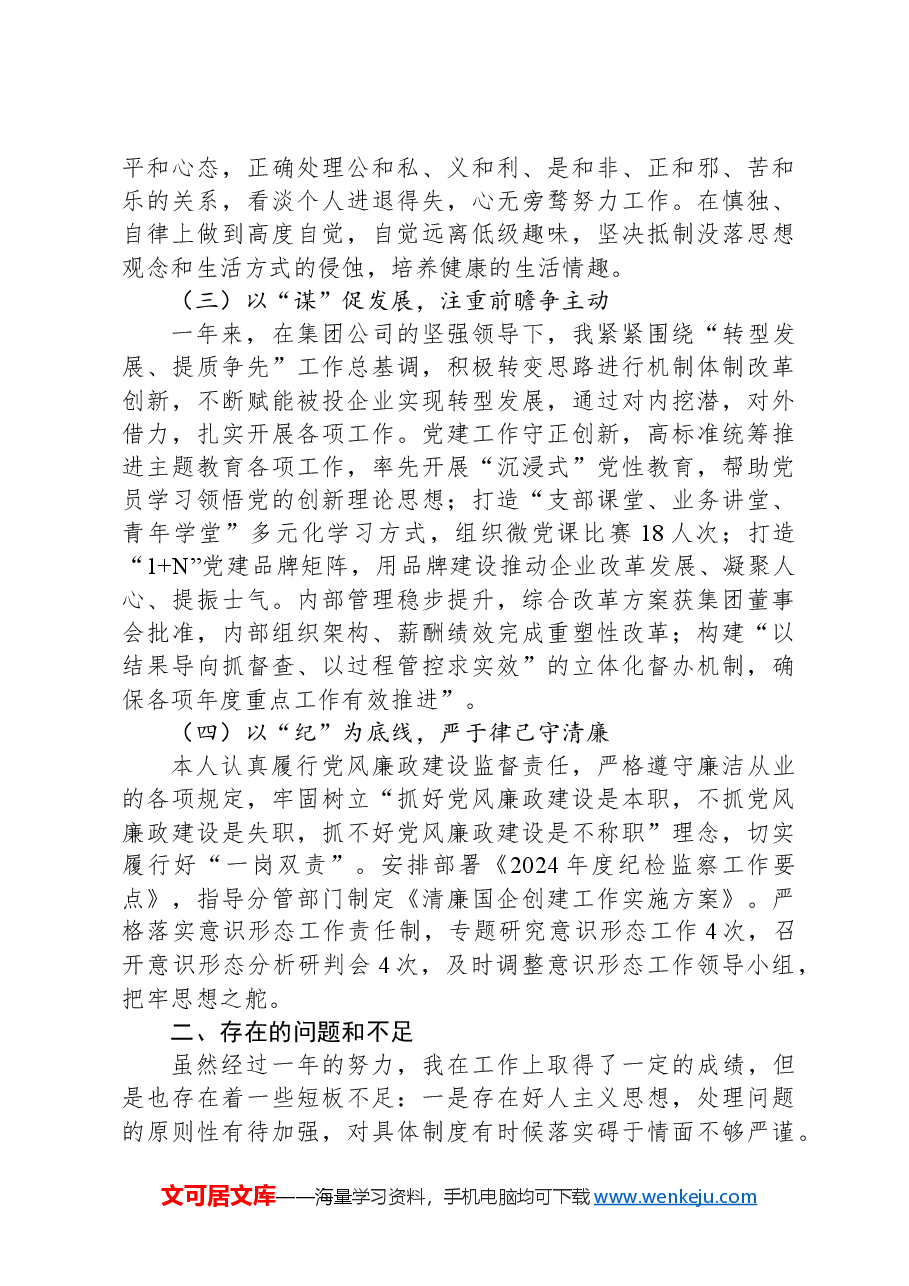 国企副总经理述职报告.docx,第2页预览