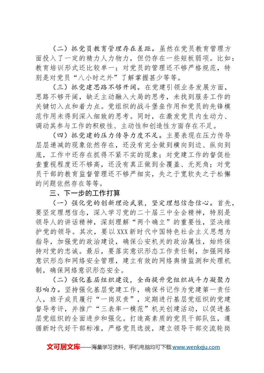 市直单位开展党建工作汇报.docx,第3页预览