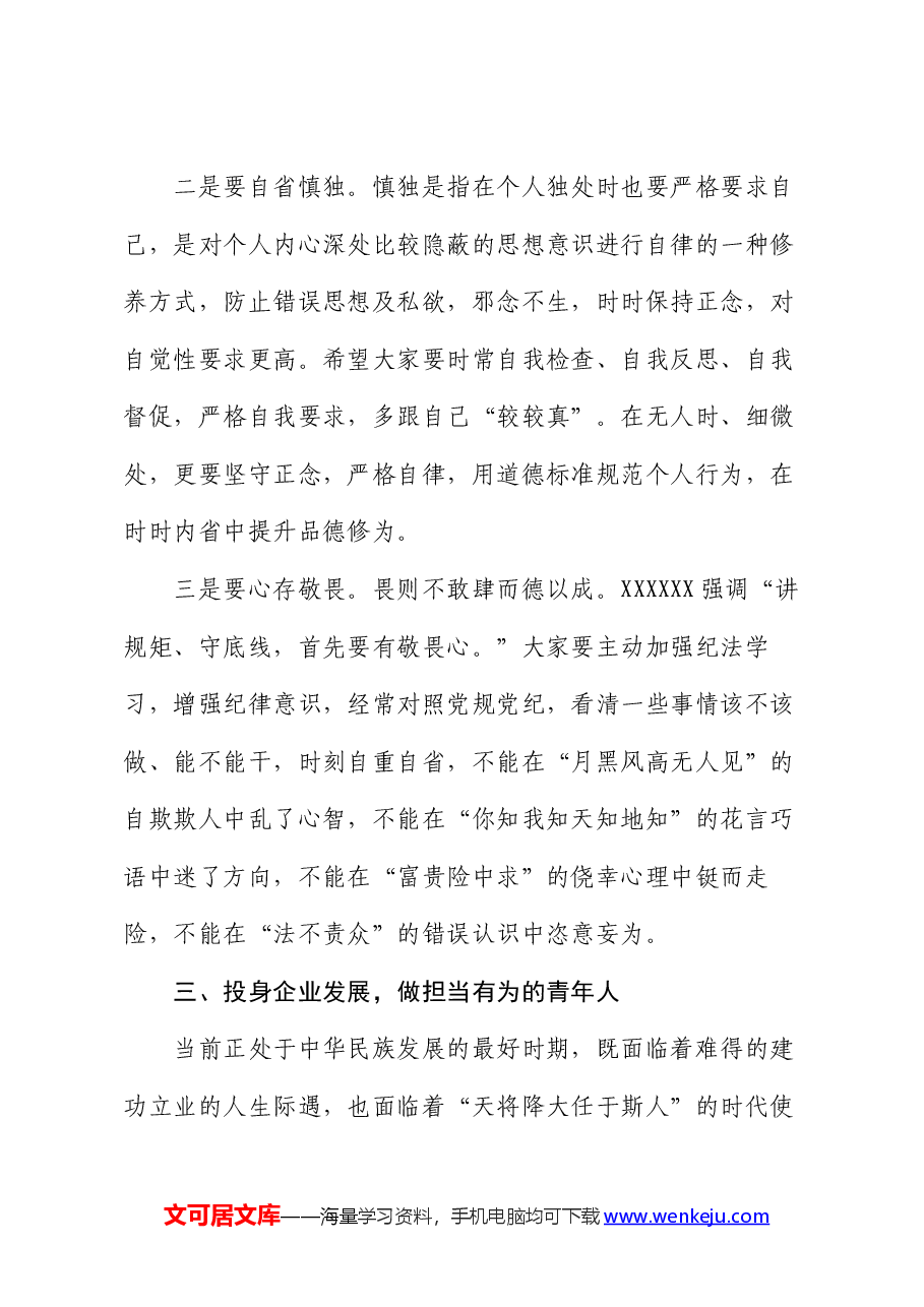 新入职员工廉政谈话.docx,第4页预览