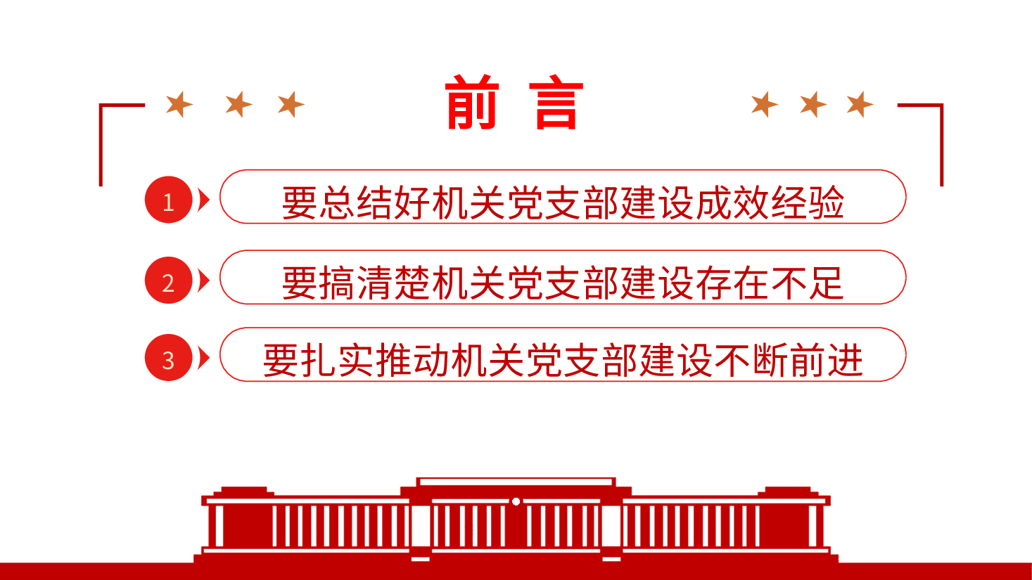 机关党支部建设要走在前列党课ppt.pptx,第3页预览