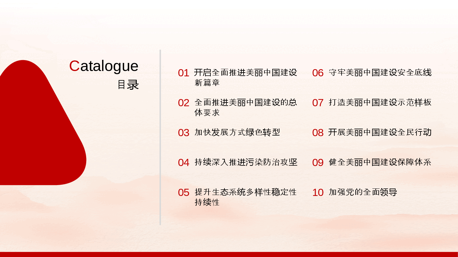 学习贯彻二十届三中全会精神PPT：聚焦建设美丽中国 加快推进人与自然和谐共生的现代化.pptx，第3页预览