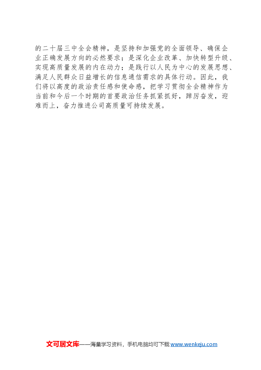 公司党委书记、总经理在理论中心组学习二十届三中全会精神研讨发言.docx,第4页预览