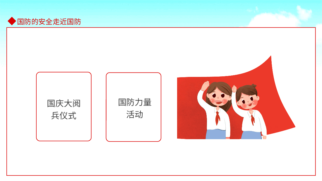 小学生国防安全教育全民国防教育日小学生主题班会动态PPT.pptx,第4页预览
