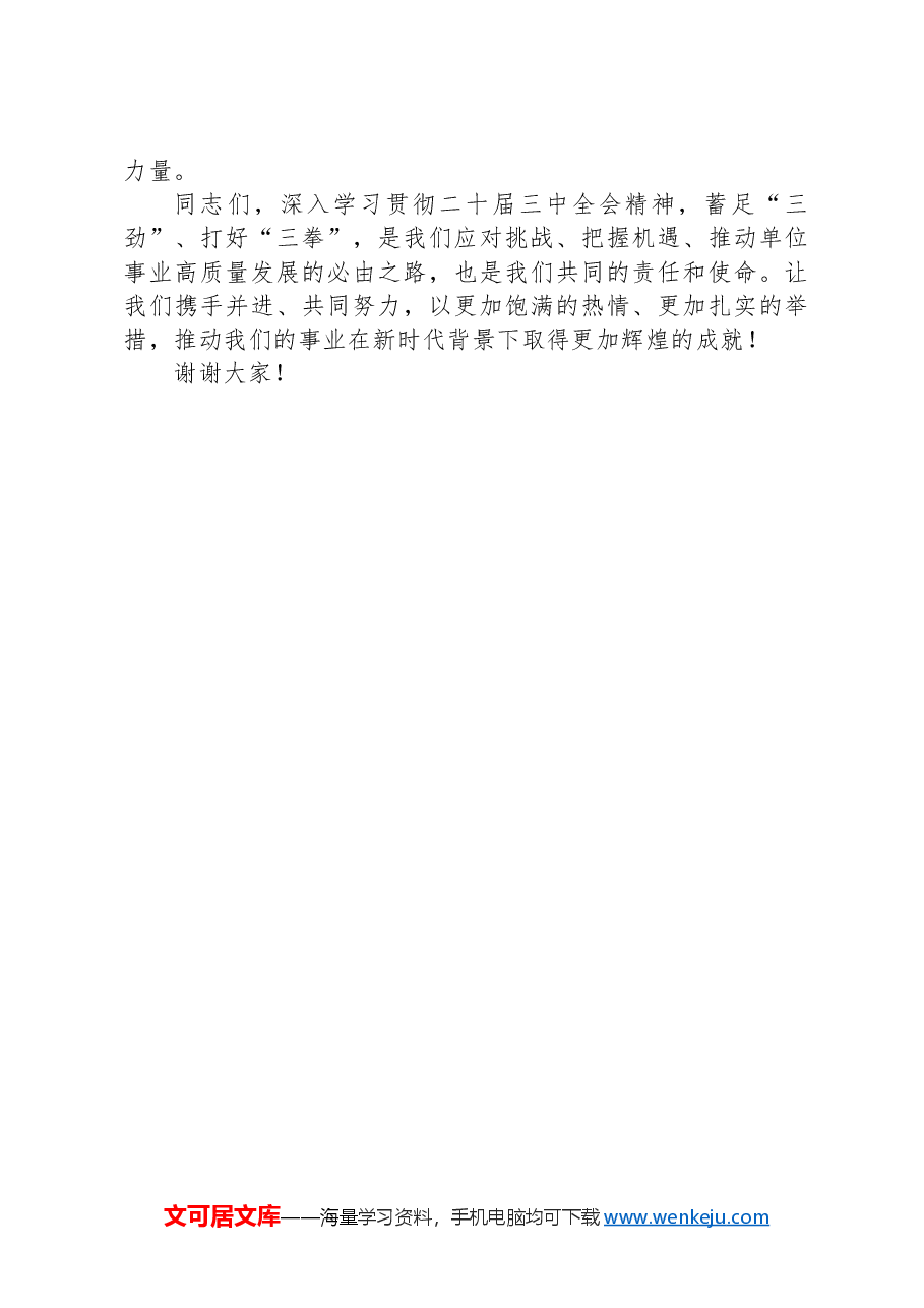 学习贯彻二十届三中全会精神:要“蓄足三劲,打好三拳”.docx,第3页预览