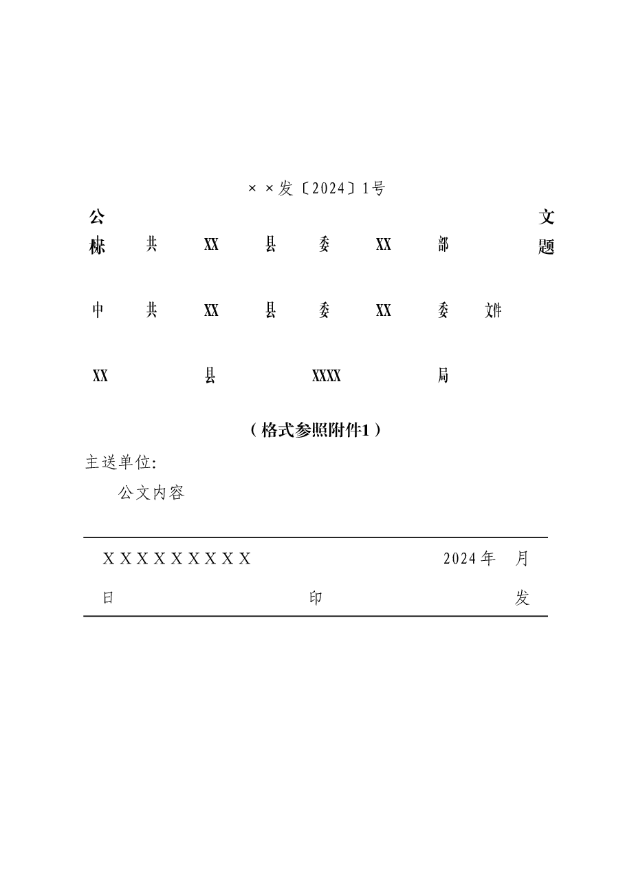 红头多部门联合发文模版.docx,第1页预览