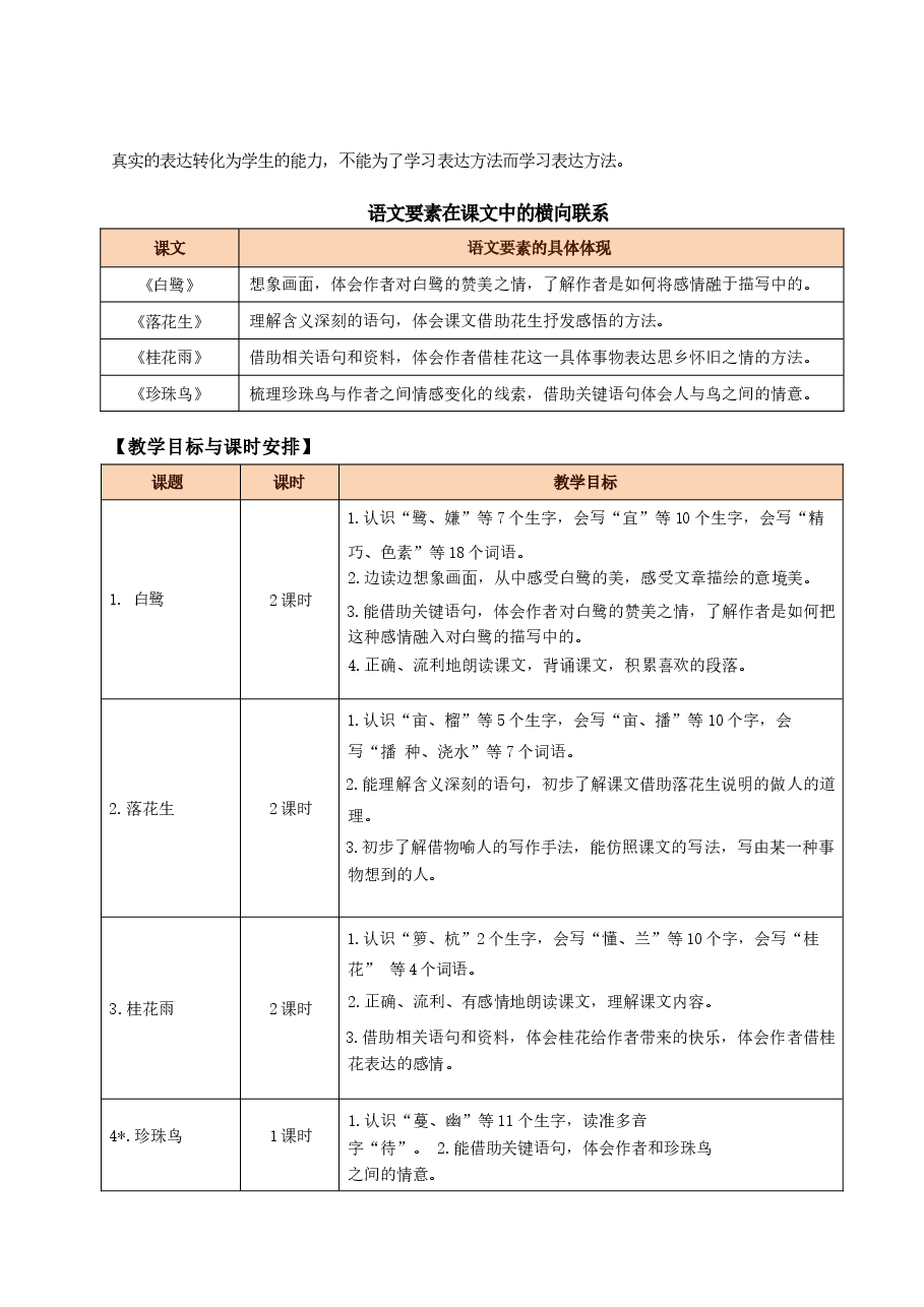 统编版语文五年级上册全册大单元整体教学设计.docx,第3页预览