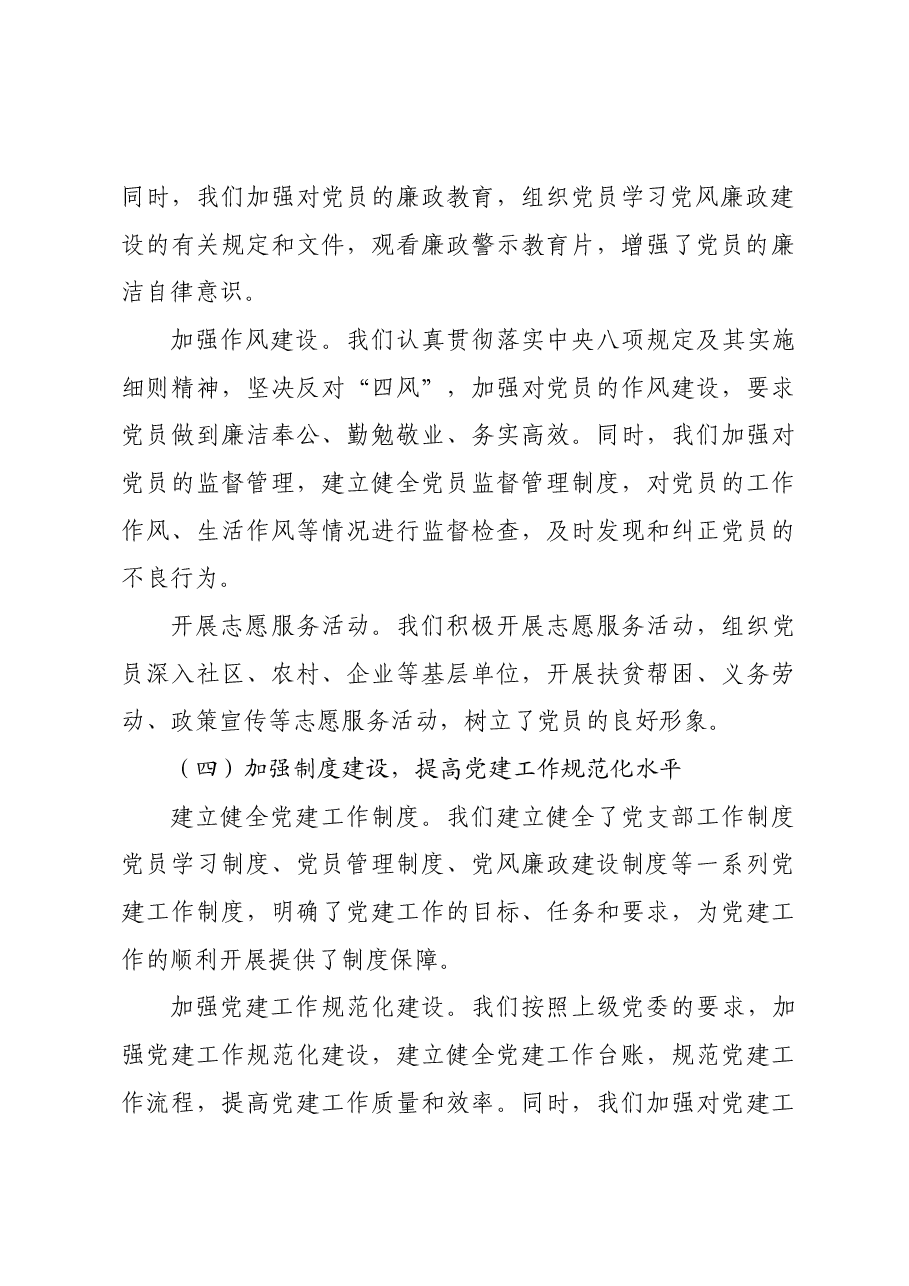 2024年党支部基层总结报告.docx,第3页预览