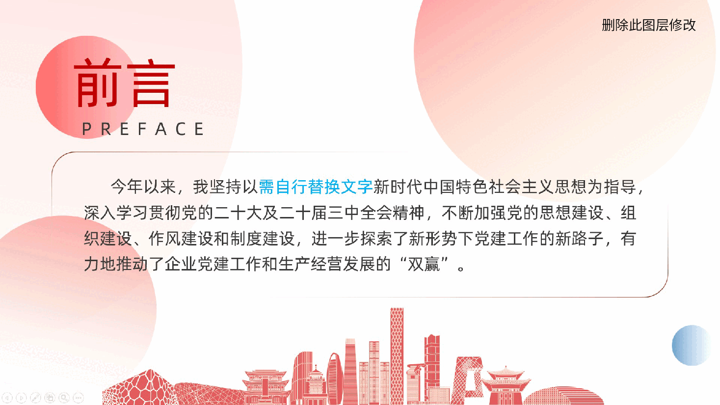 国企党委书记关于2025年抓基层党建工作的述职报告ppt(含讲稿)国有企业.pptx,第2页预览