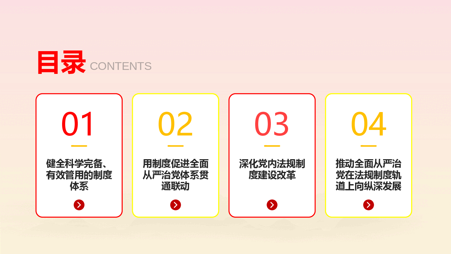 二十届三中全会精神宣讲PPT+讲稿:在进一步全面深化改革中健全全面从严治党体系.pptx,第4页预览