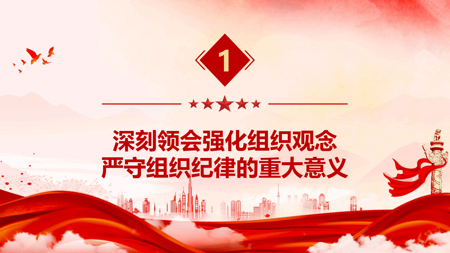 党纪学习教育专题党课《强化组织观念 严守组织纪律》(PPT+文字稿).pptx,第4页预览