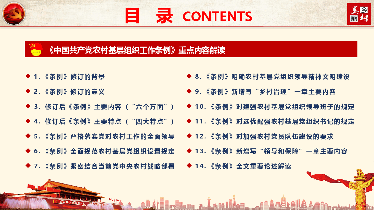 《中国共产党农村基层组织工作条例》重点内容学习(PPT+文字稿).pptx,第3页预览