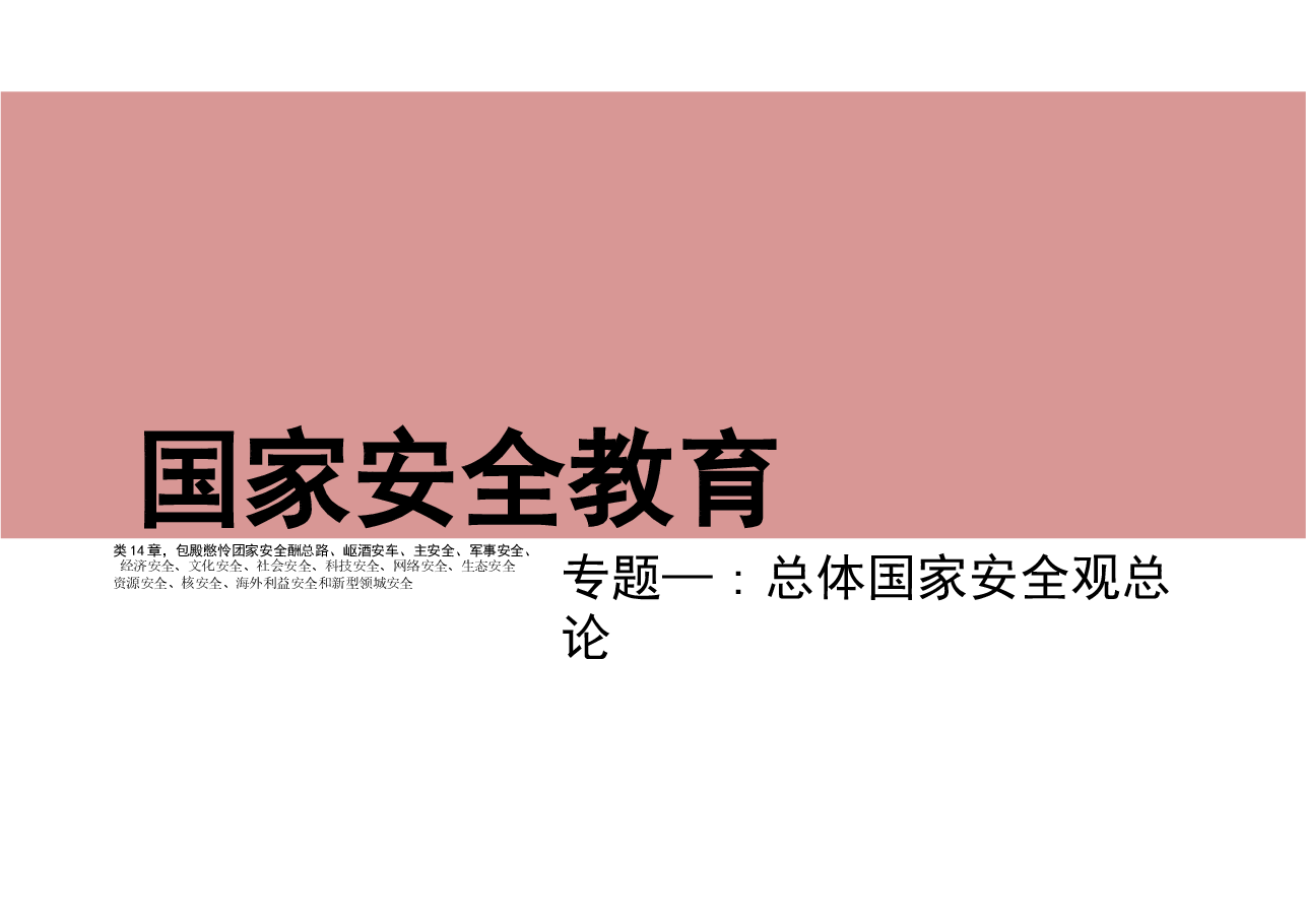 国家安全教育(大学生国家安全教育课程)全套教学课件.pptx,第1页预览