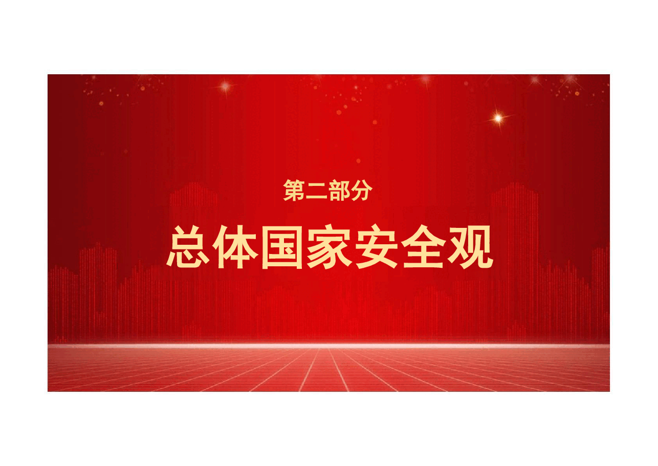 大学生国家安全课件-如何建立总体国家安全观.pdf,第2页预览