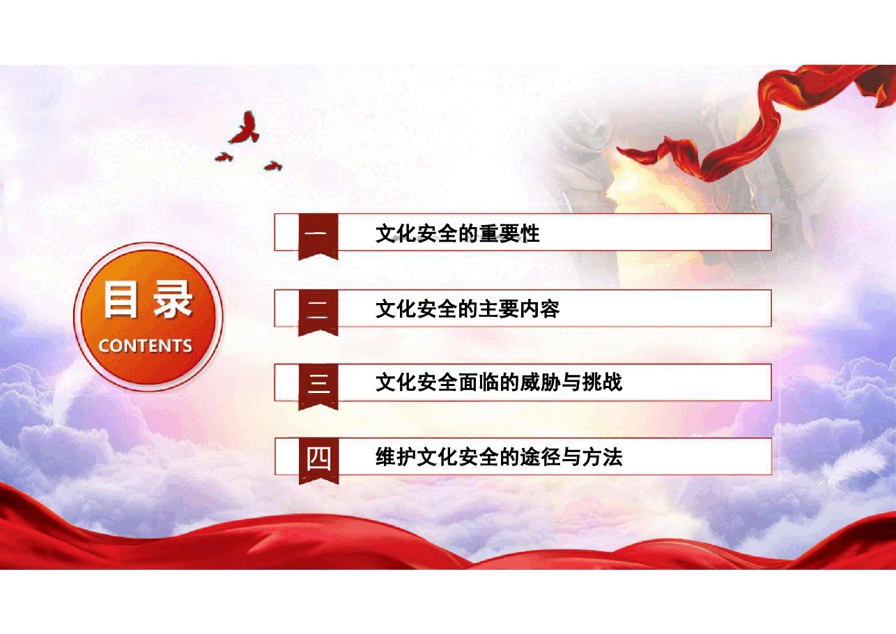 大学生安全教育之PPT第六章文化安全.pdf,第2页预览