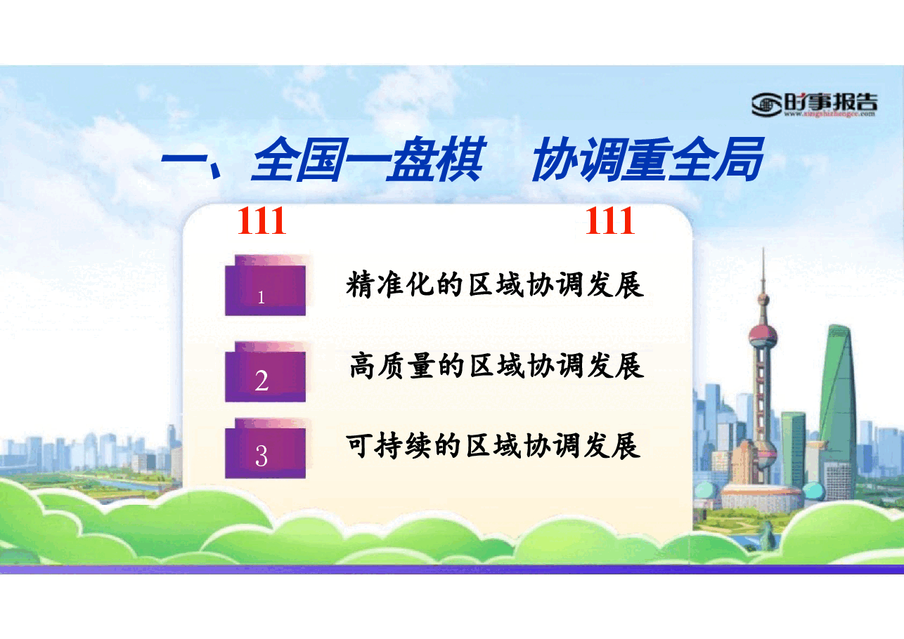 第四讲下好区域协调发展这盘棋-2024年形势与政策(课件).pptx,第4页预览