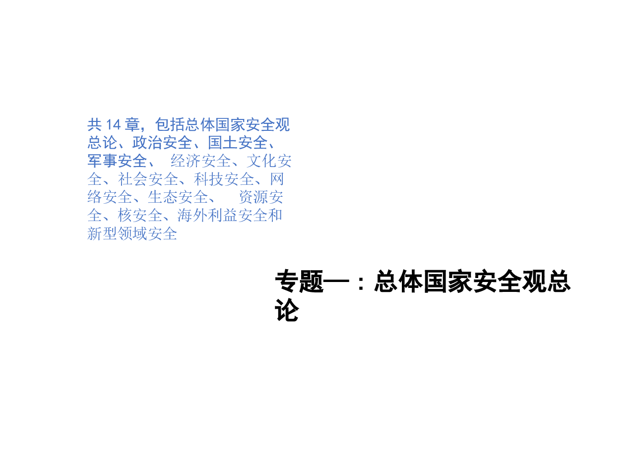 大学生国家安全教育课程完整全套教学课件.pptx,第1页预览