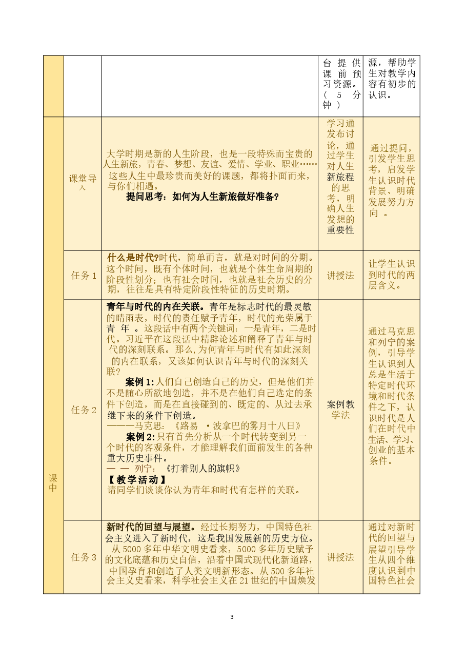 2023版思想道德与法治教学设计合集.docx,第4页预览