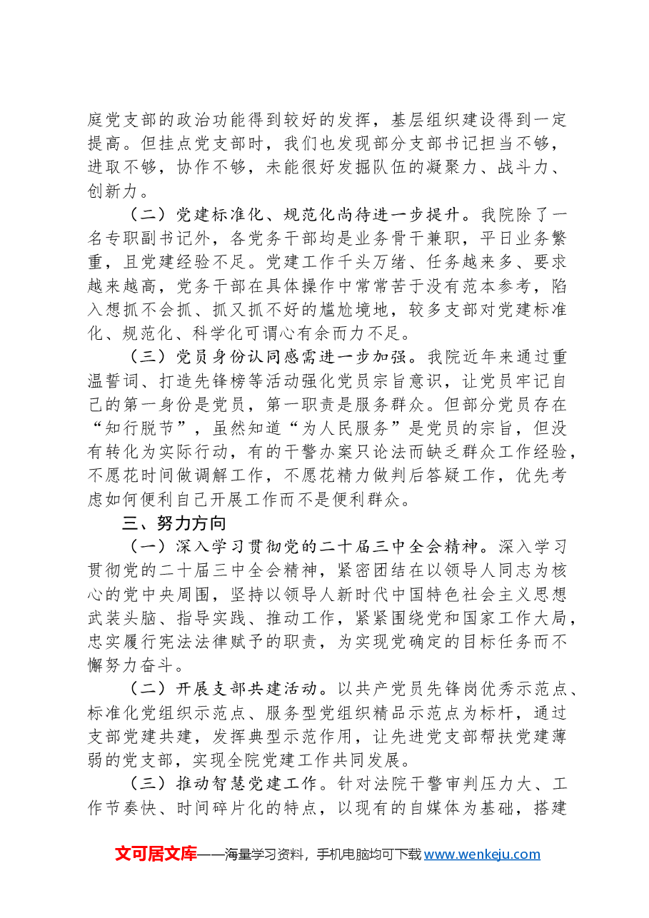 2024年抓基层党建述职报告(法院).docx,第3页预览