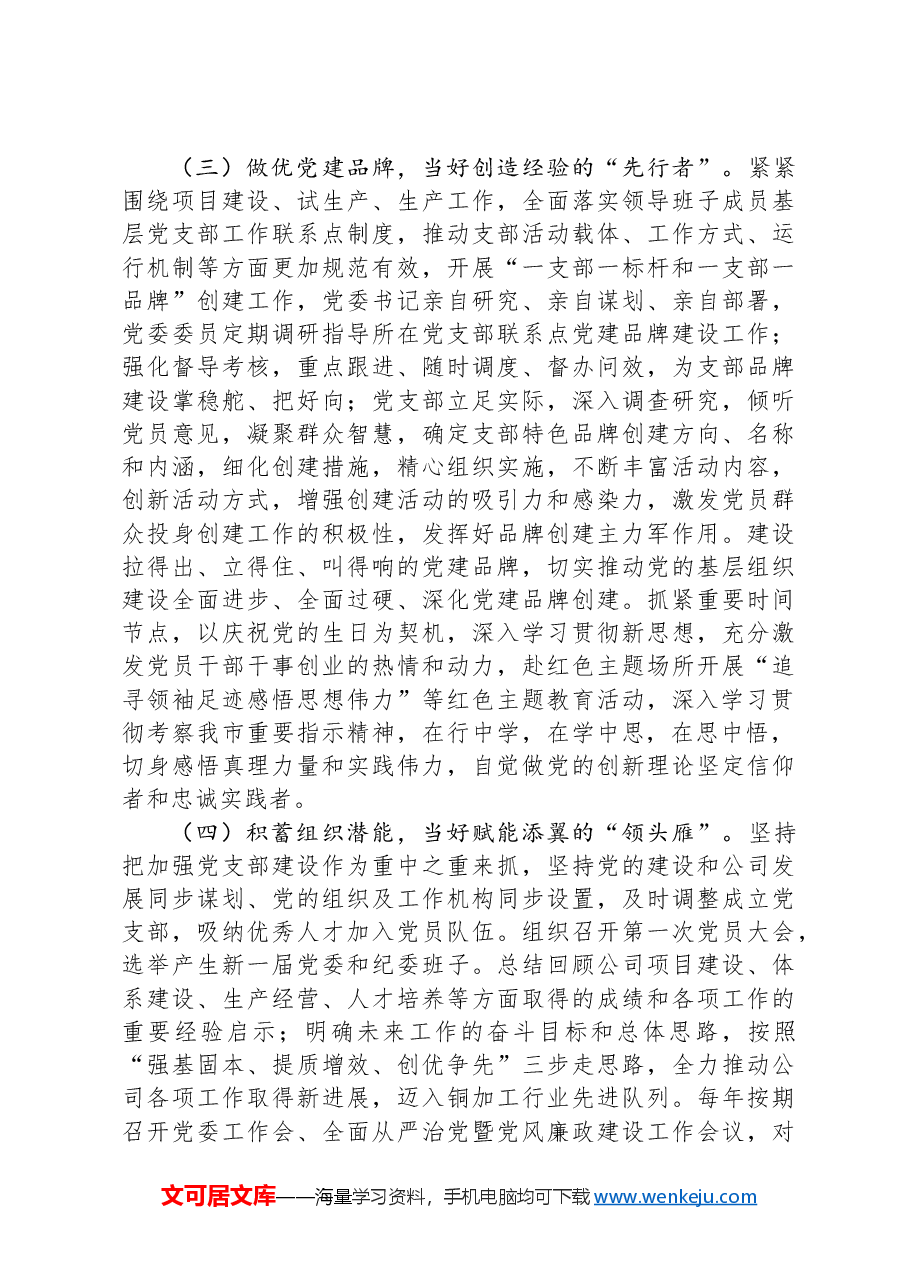 基层党组书记2024年抓基层党建工作述职报告.docx,第3页预览