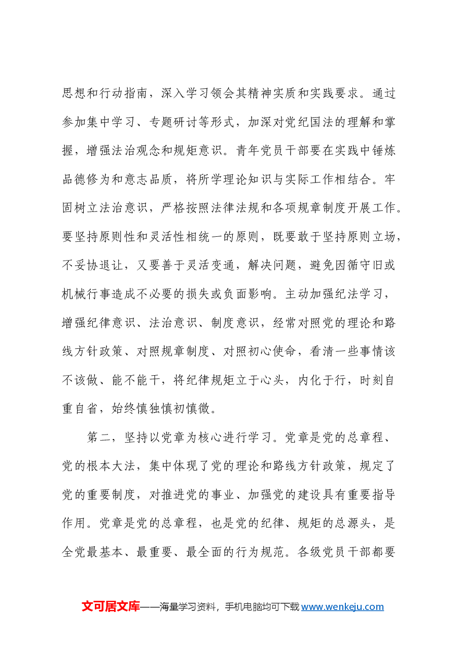 青年党课:以“排头兵”姿态,推动纪律转化为日常遵循.docx,第3页预览