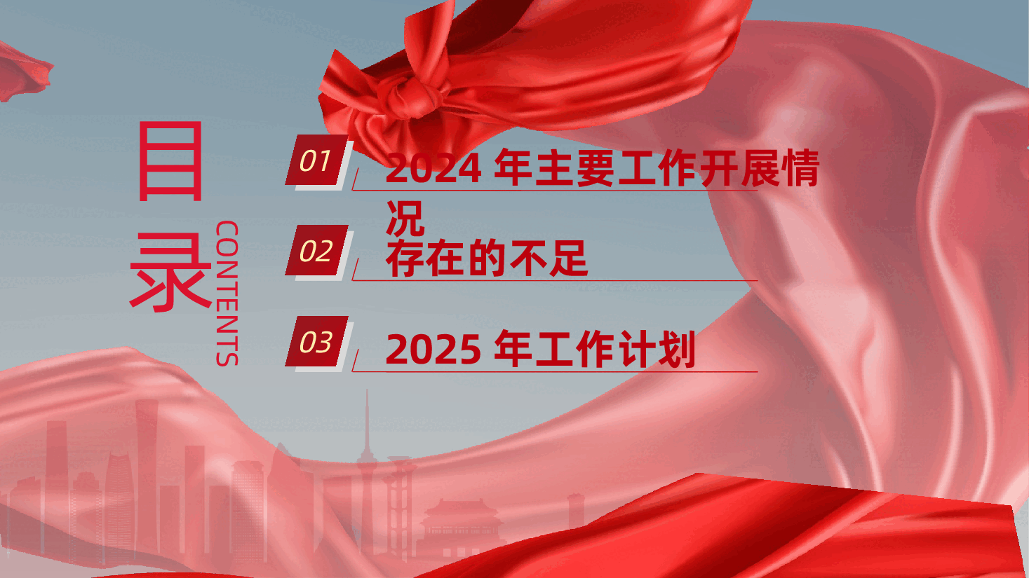 2024年办公室工作总结及2025年工作计划ppt(含讲稿,党建工作总结、述职报告).pptx,第2页预览