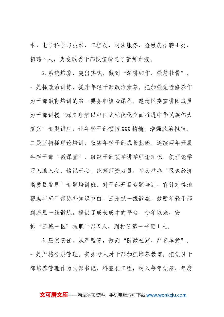 2024年干部专业化能力建设总结.docx,第3页预览