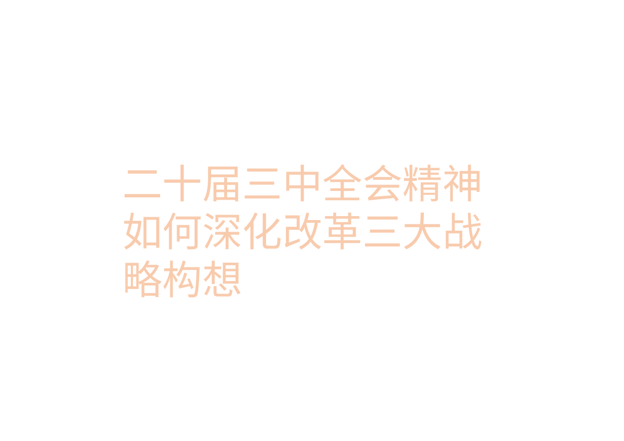 二十届三中全会精神如何深化改革三大战略构想.pptx,第1页预览