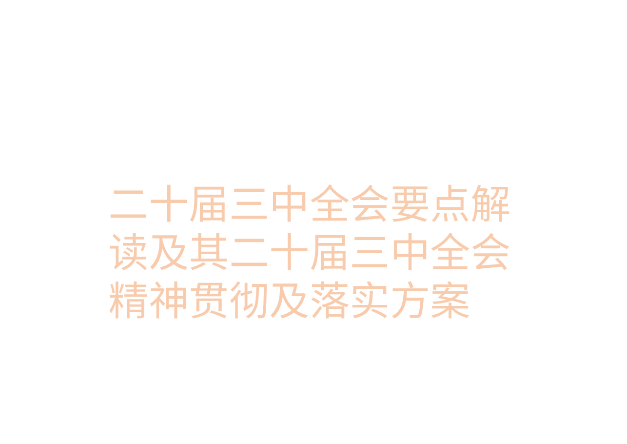 二十届三中全会要点解读及其二十届三中全会精神贯彻及落实方案.pptx,第1页预览