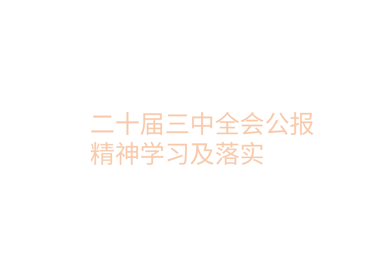 二十届三中全会公报精神学习及落实.pptx,第1页预览