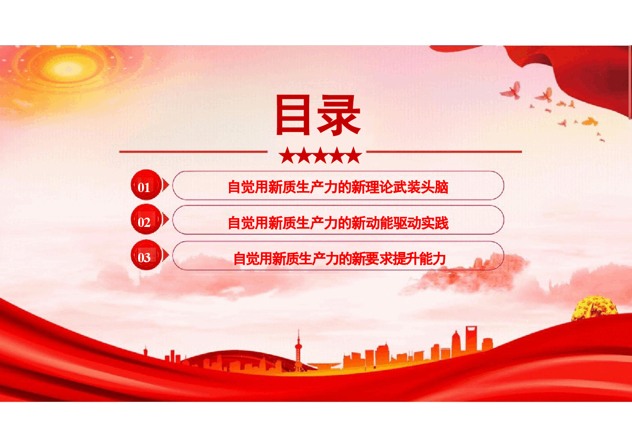 二十大精神-在发展新质生产力中练本领善作为党课.pptx,第2页预览