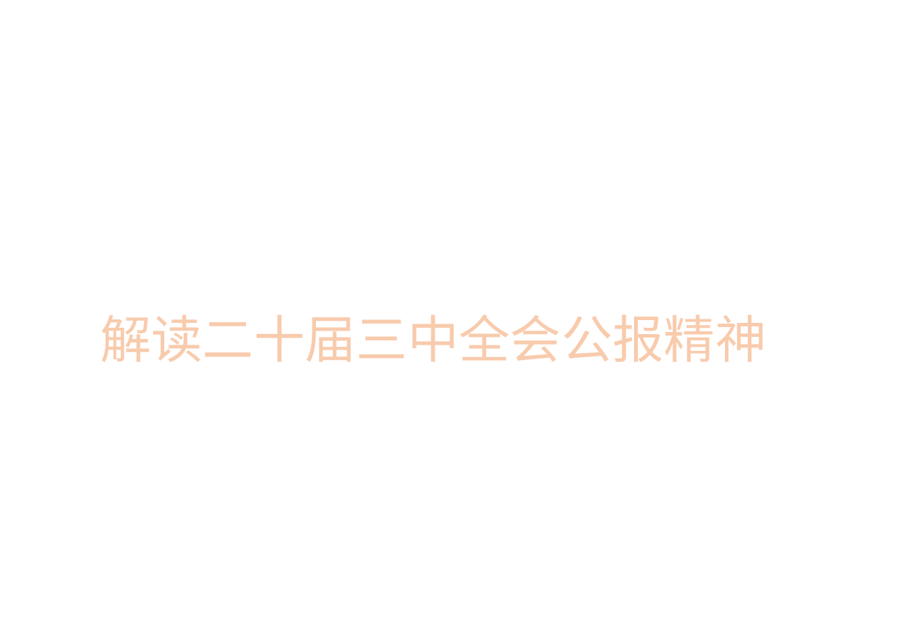 解读二十届三中全会公报精神.pptx,第1页预览