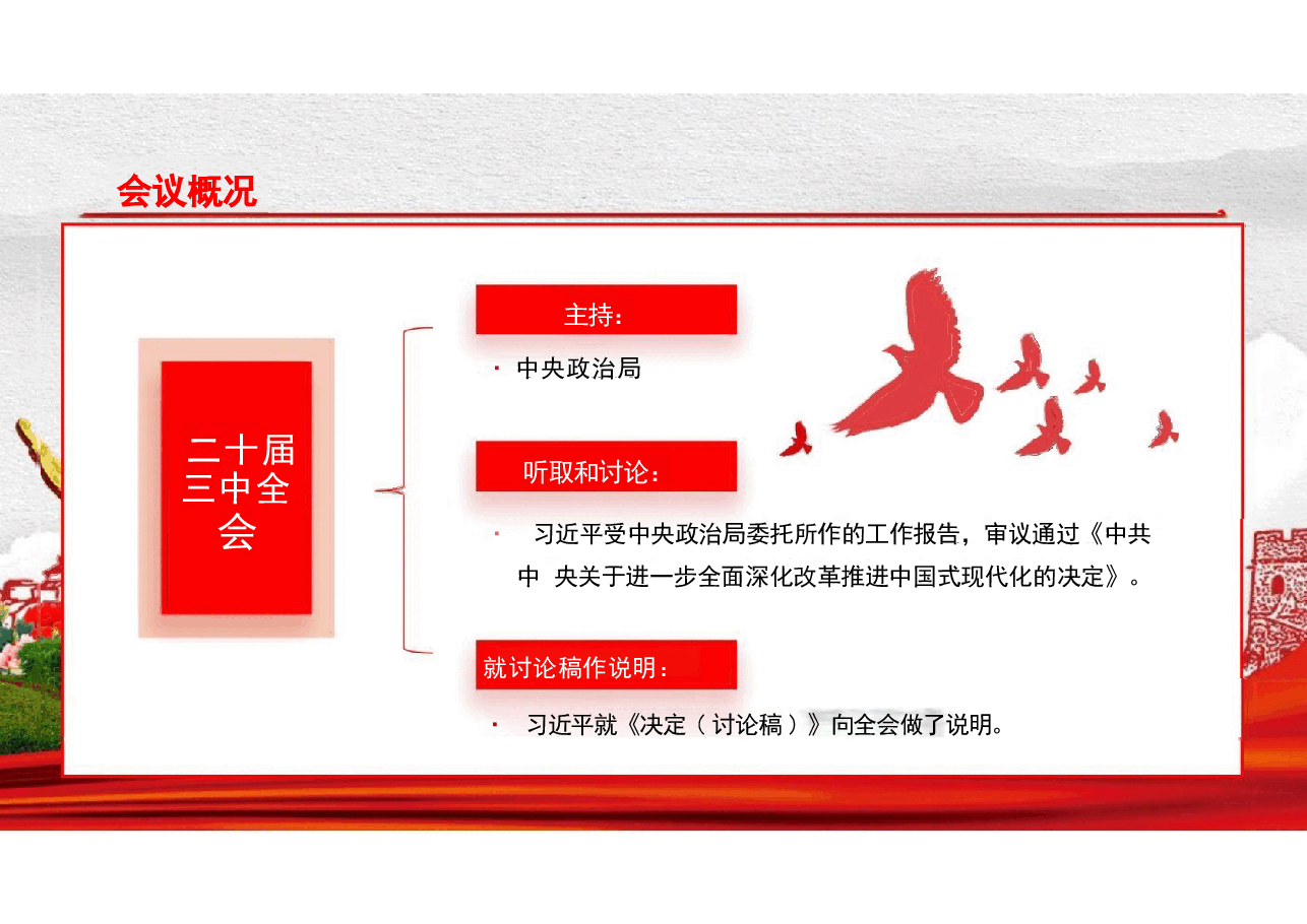 二十届三中全会精神回顾我党史上的三中全会重要启示意义.pptx,第3页预览