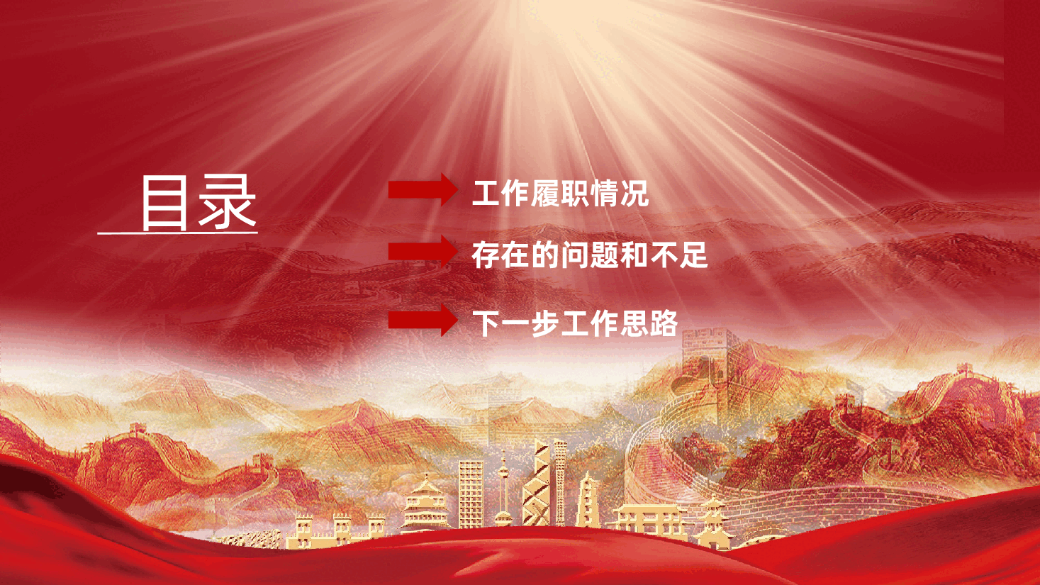 2025年公司党支部书记抓基层党建工作述职报告ppt(含讲稿、国有企业、国企党建工作总结、述职报告).pptx,第3页预览