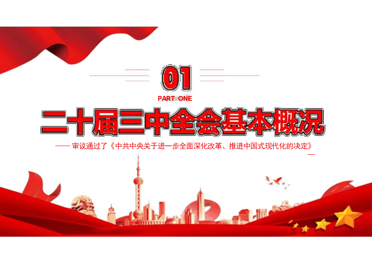 解读及分析二十届三中全会公报精神.pptx,第3页预览