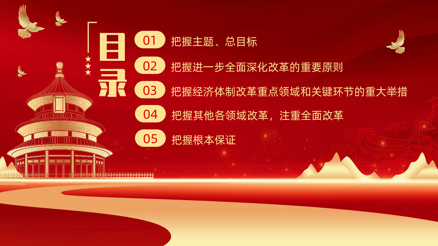 读懂三中全会精神大逻辑PPT.pptx,第4页预览