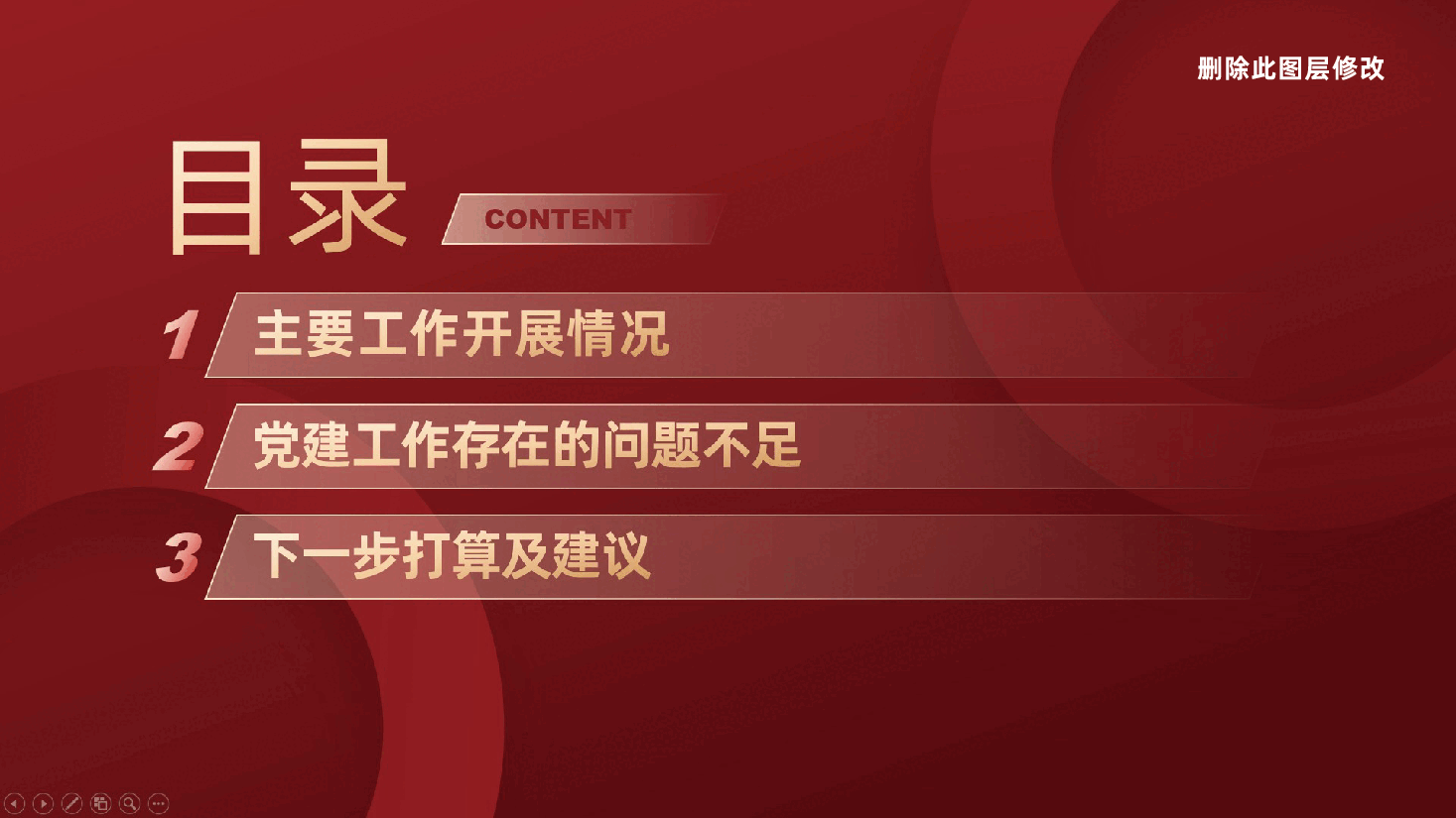 国有企业党支部2025年党建工作情况总结及下一步工作计划ppt(含讲稿、2024年度党建工作述职报告).pptx,第2页预览
