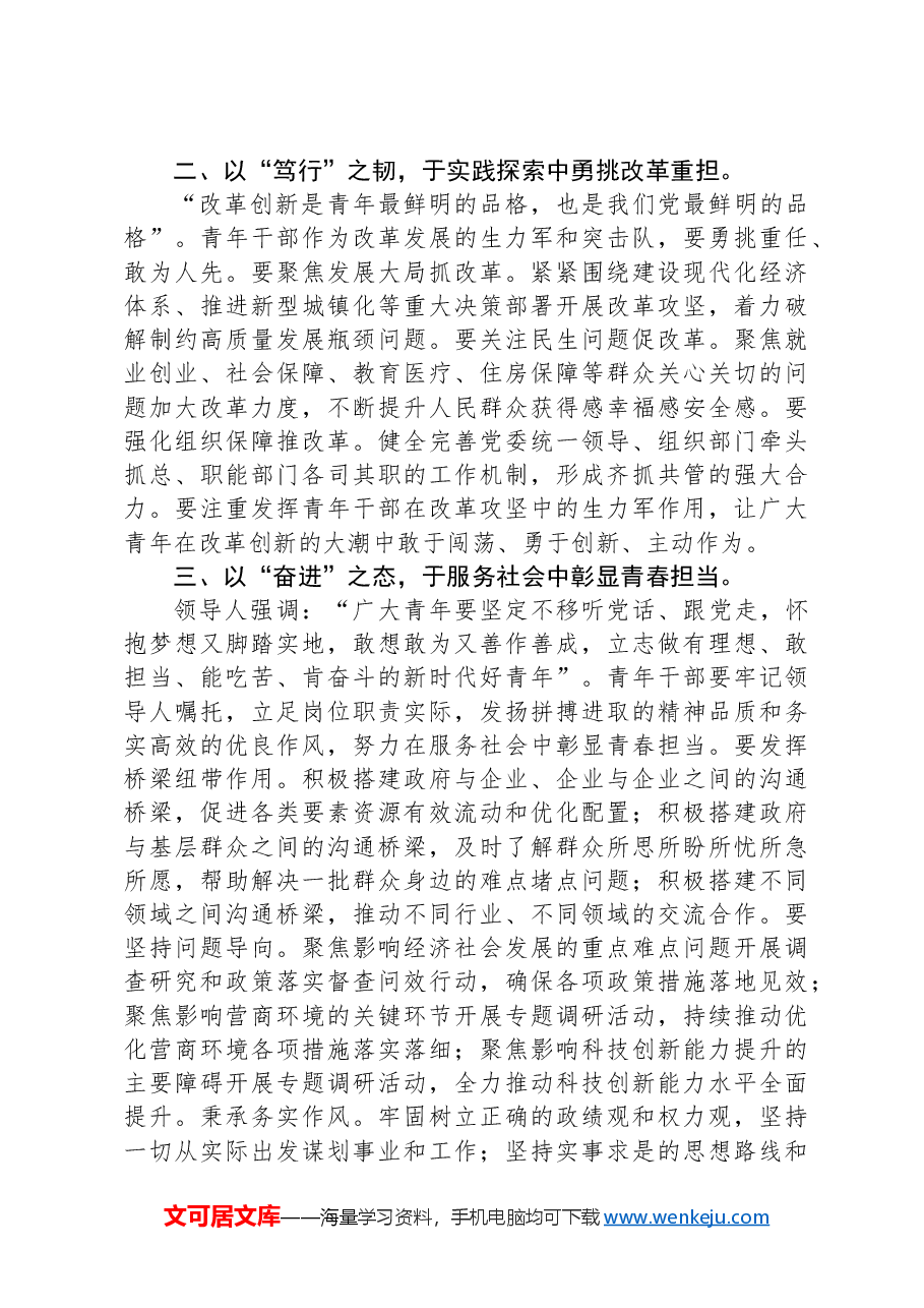 市委人才办在青年人才座谈会上的发言.docx,第2页预览
