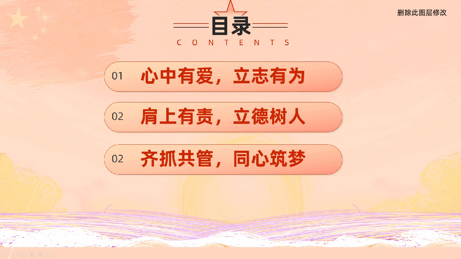 学校思政课ppt:心中有爱、志当高远、争做强国建设的栋梁之材(含讲稿、中小学生思政课、立德树人、教师教育老师党课).pptx,第3页预览