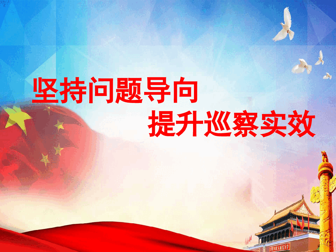 坚持问题导向--提升巡察实效.pptx,第1页预览