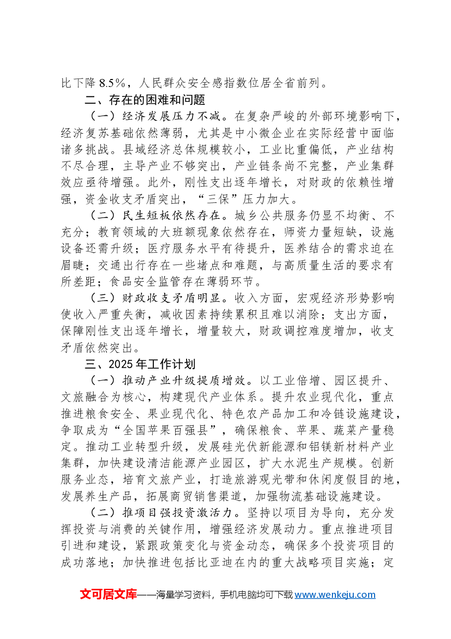 2024年经济运行情况工作总结.docx,第4页预览