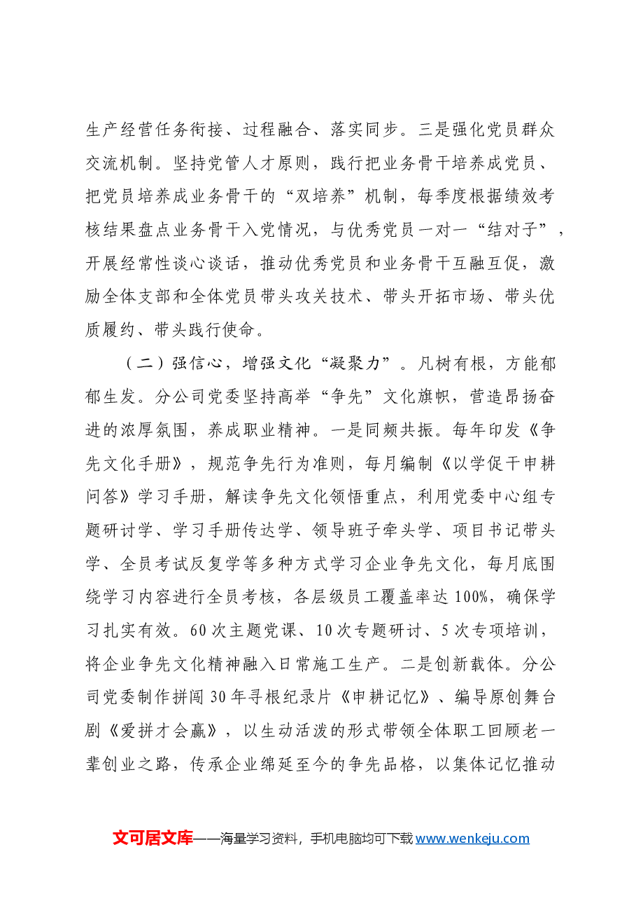 国企党委2024年人才工作总结.docx,第2页预览
