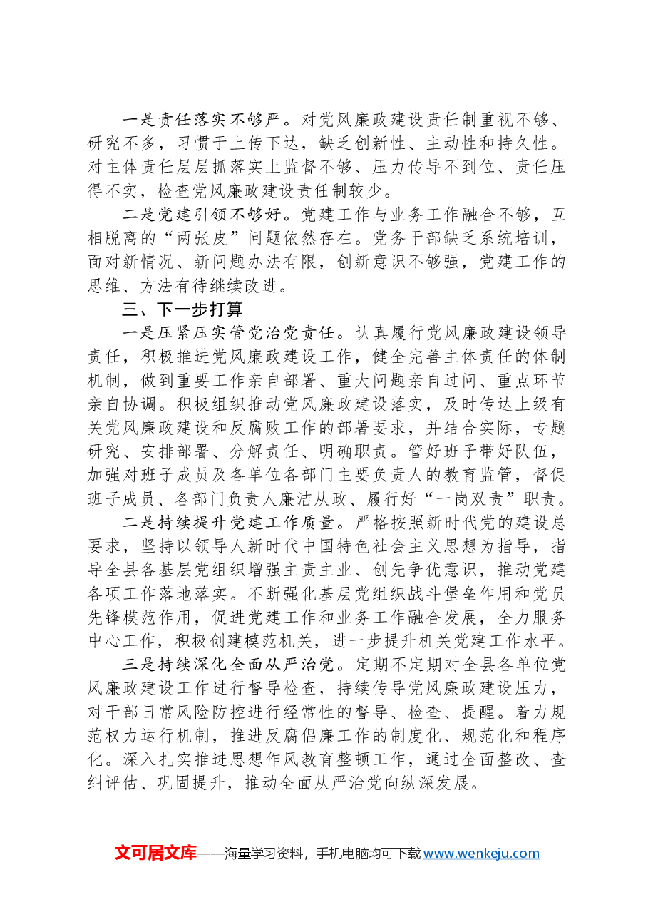 2024年县委书记述责述廉报告.docx,第3页预览