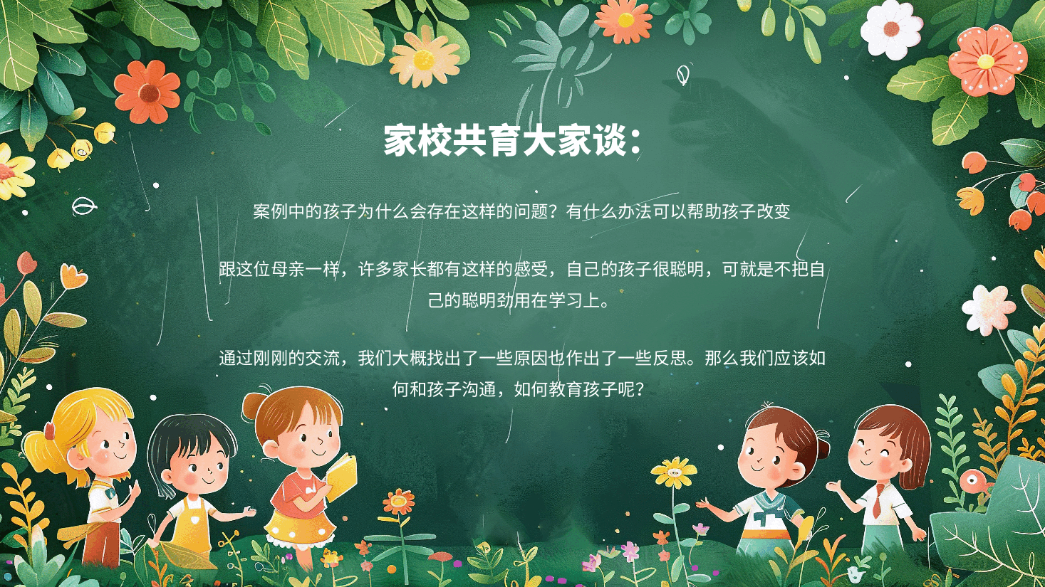 期末家长会PPT:家校携手共促成长.pptx,第4页预览