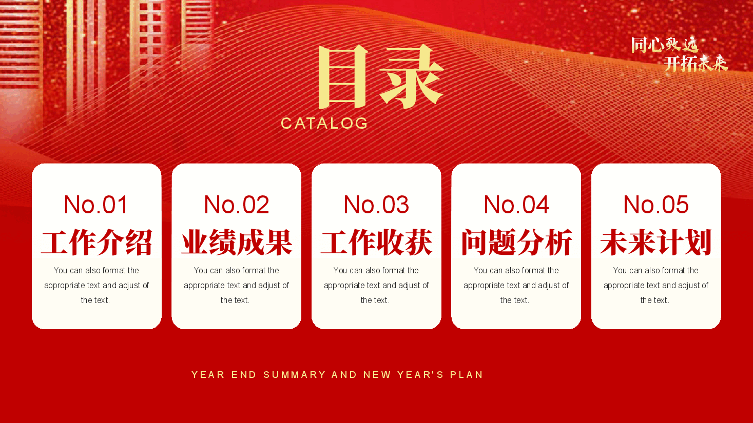 2024年终总结暨2025年工作计划(模板).pptx,第2页预览