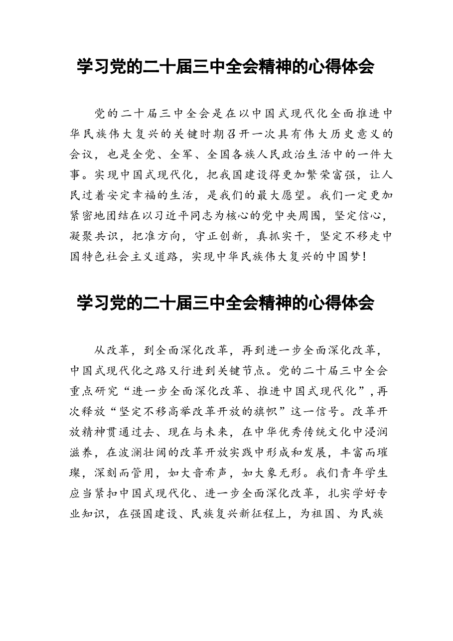 二十届三中全会精神学习心得.docx,第4页预览