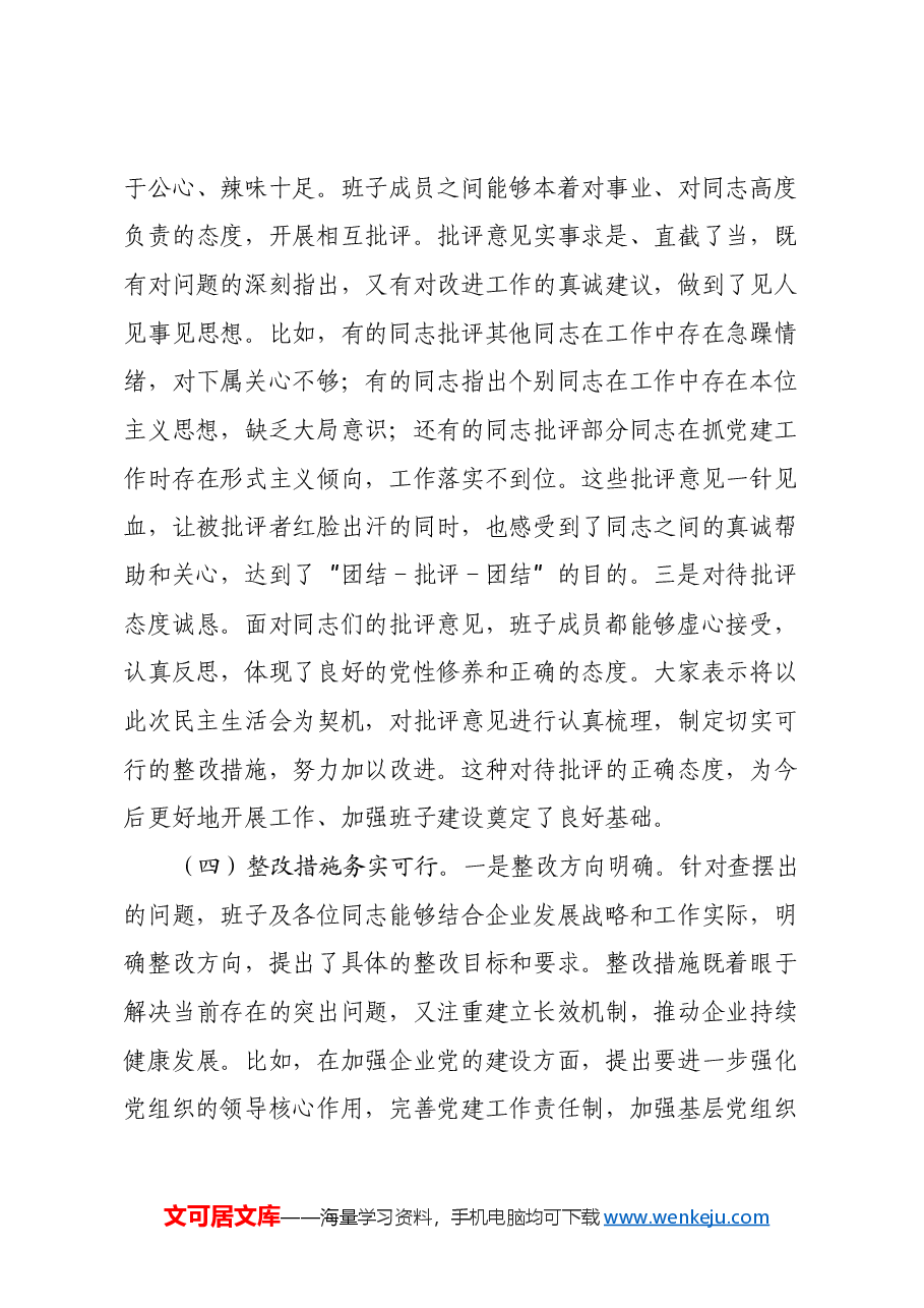 在2024年民主生活会上的点评发言.docx,第4页预览
