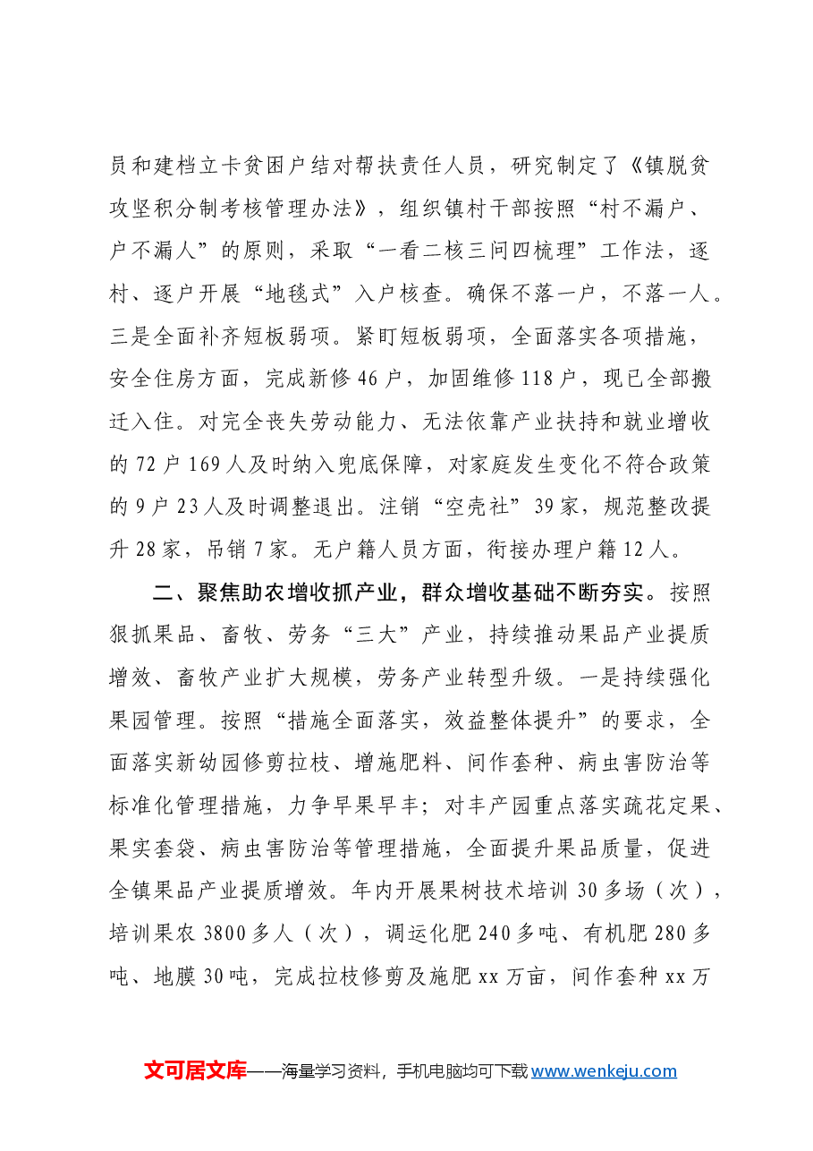 镇2025年政府工作报告.docx,第2页预览