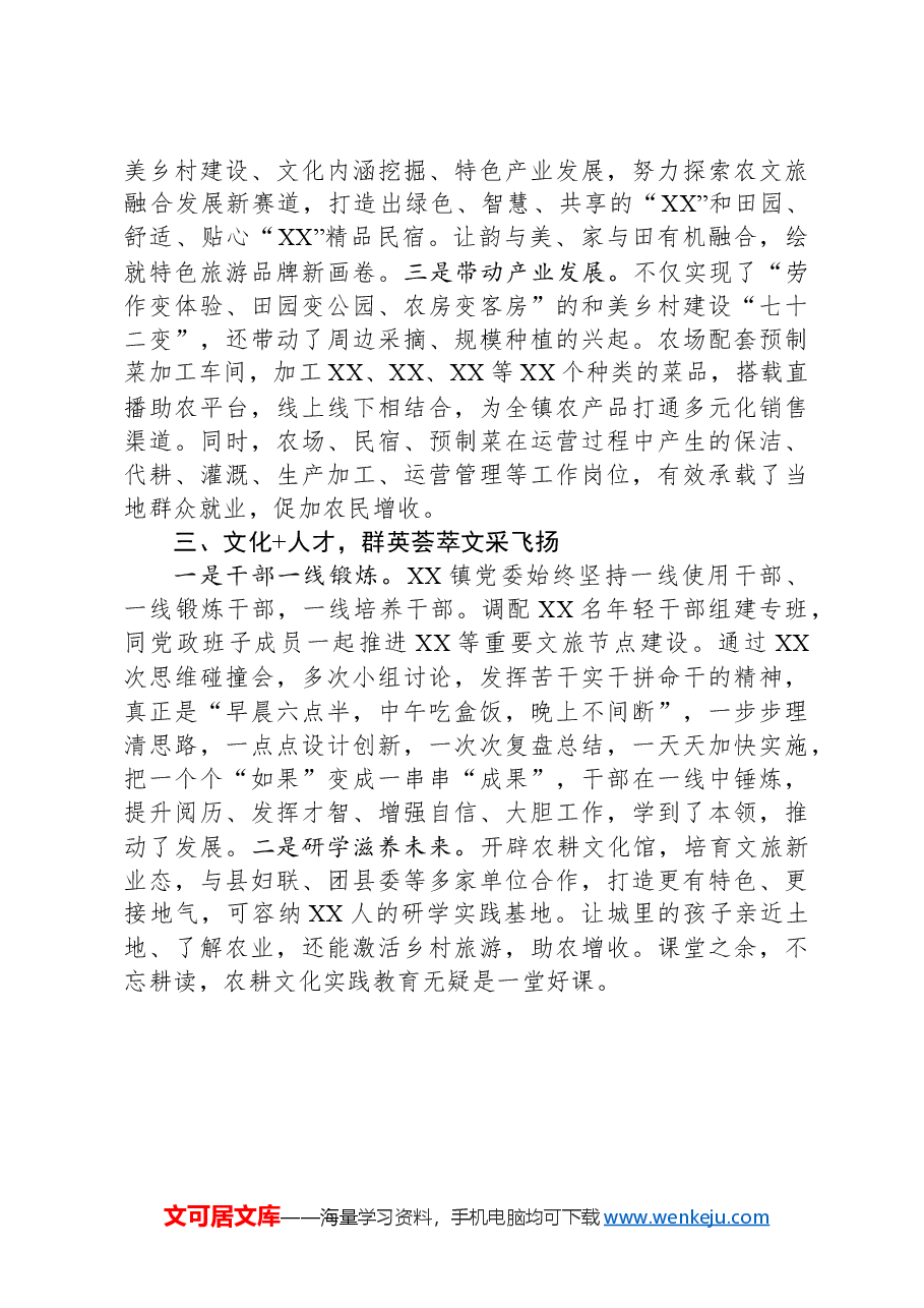 在全市文化文化振兴座谈会上的发言.docx,第2页预览